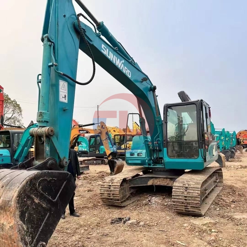 2023 for Sunward SWE150E 15 Ton Hydraulic Crawler Excavator Medium Used Good Condition with DPF From Sweden