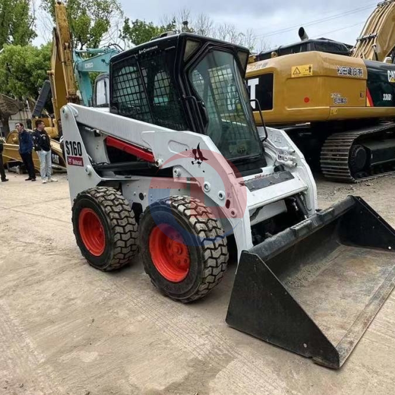 Bobcat S160 Earth Moving Used Bobcat Skid Steer Loader Machinery Second Hand