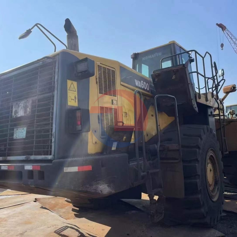 For Sale Used Original Loader Komatsu WA600 Good Quality and Low Price Made in 2020 Good Condition Used Loader in Stock