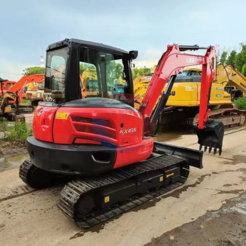 EPA Engine Old Kubota Mini Excavator Second Hand Kx165 5.5 Ton