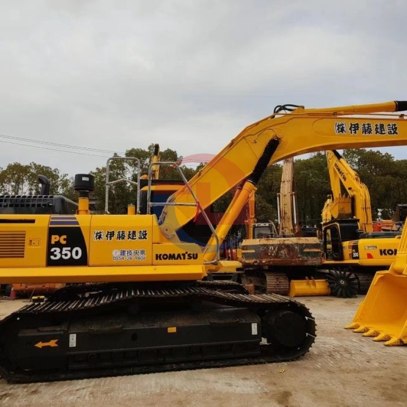 Komatsu PC350 Second Hand Earth Moving Equipment Used Compact Excavators