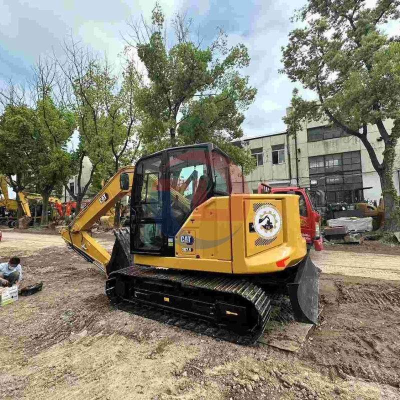 Compact Mini 2021 Used CAT Excavator Caterpillar 307.5 For Construction