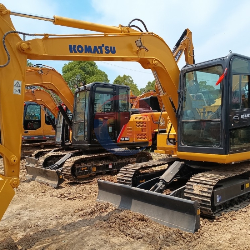 High Quality Komatsu PC70 PC70-8 Second Hand Machinery 7 Tons Hydraulic Crawler Used Komatsu Excavators