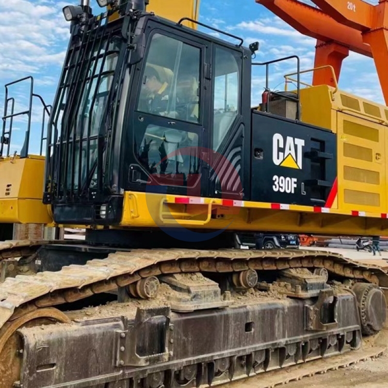 Used Heavy Caterpillar Construction Mining Rock Machinery 390F Digger Excavator