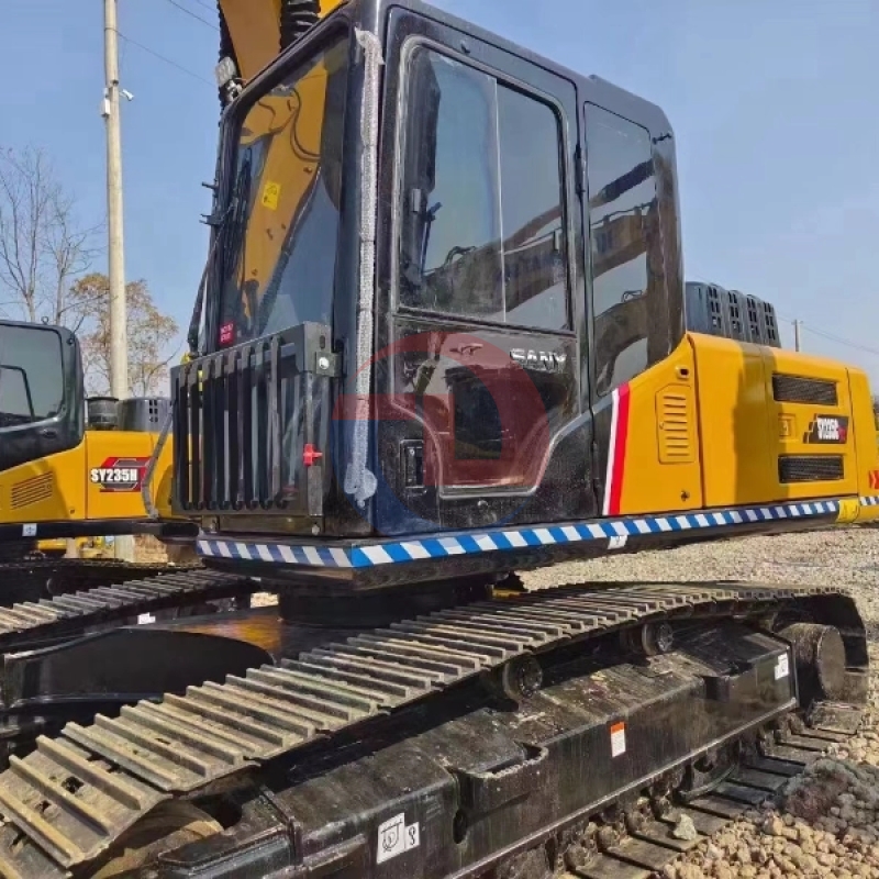 Sany SY235C MEDIUM 23.5t Hydraulic Crawler Excavator Second Hand Used Wheel Excavator SY235 SY235C