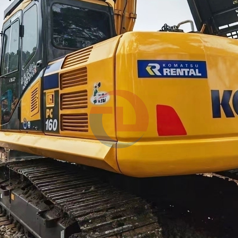 High Quality Used Komatsu PC160-8 Crawler Excavator