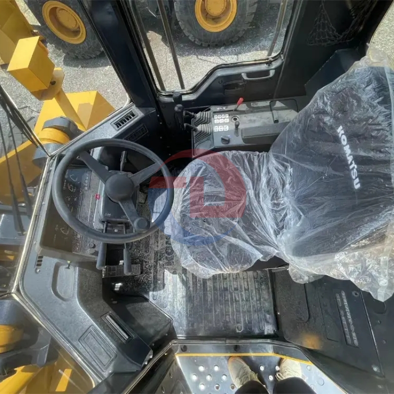 Engineering 143KW Used Komatsu Wheel Loader WA380 17 Tons