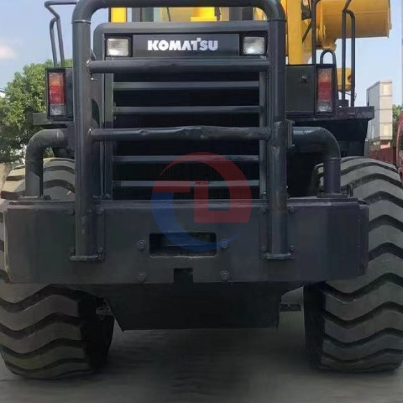 WA470 Used Komatsu Front Wheel Loaders For Construction Earthmoving