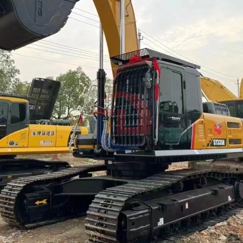 Sany Second Hand Excavator 335-9 35Ton Used Wheel Excavator Digger For Sale