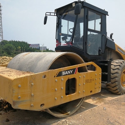 SANY SSR220AC-8 22 Ton Single Drum Vibratary Road Roller for Sale with WeiChai Engine