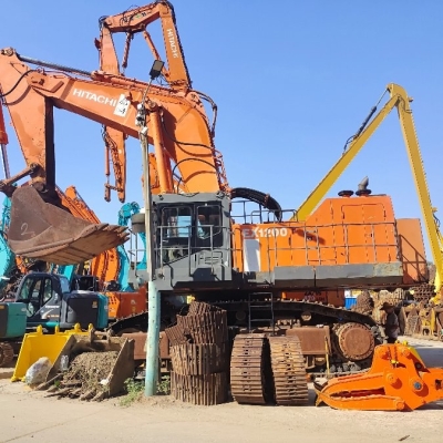 Japan Hitachi Ex1200 Second Hand Excavator Machine 120T