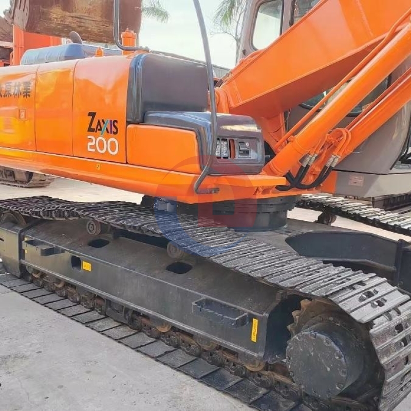 Hitachi Zx200 2nd Hand Excavator 20 Ton Repossessed Construction Digger Machine