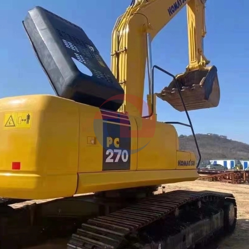 Durable Second-hand KOMATSU Excavator PC270 Komatsu Used Digger PC270-7 Crawler Hydraulic Good Quality Pc270 for Hot Sale