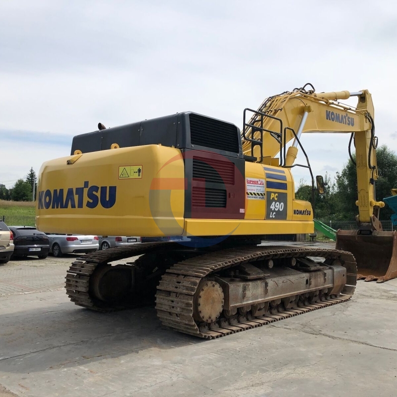 Original Used Japan KOMATSU PC490LC-10 Excavator Second Hand 49 Ton Digger High Quality in Stock