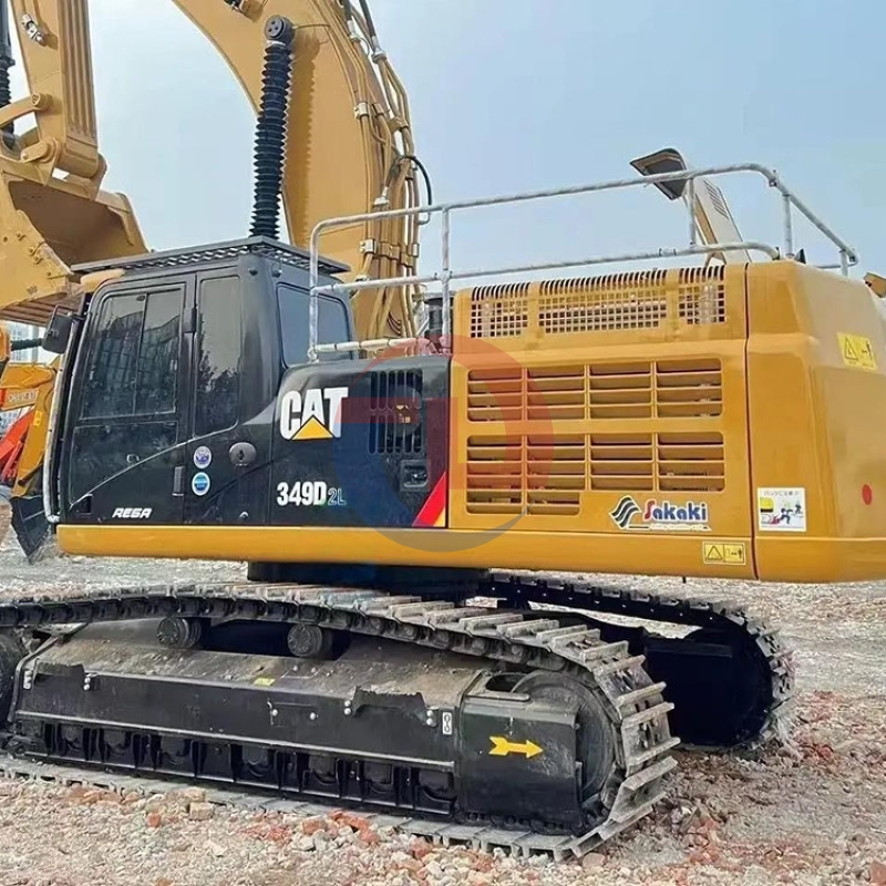 Used CAT349D2 Excavator CAT Dig Machine 349 349D 349E 349EL Caterpillar Mining Machinery Heavy Duty Equipment