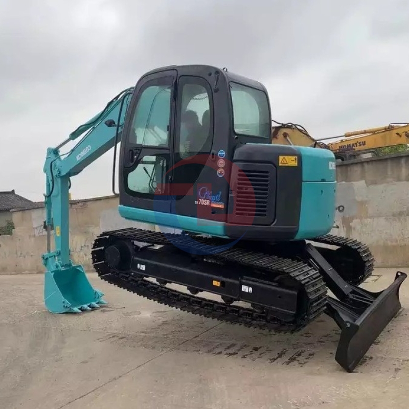 Kobelco SK70SR Mini Excavator Second Hand Hydraulic Crawler 2200KW