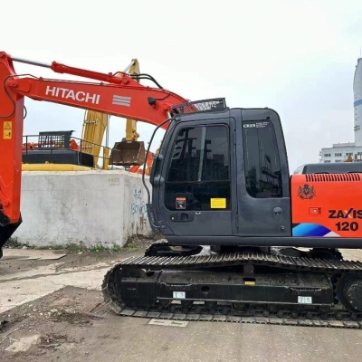 12200KG Hydraulic Second Hand ZX120 Hitachi Excavator Crawler Diggers 120