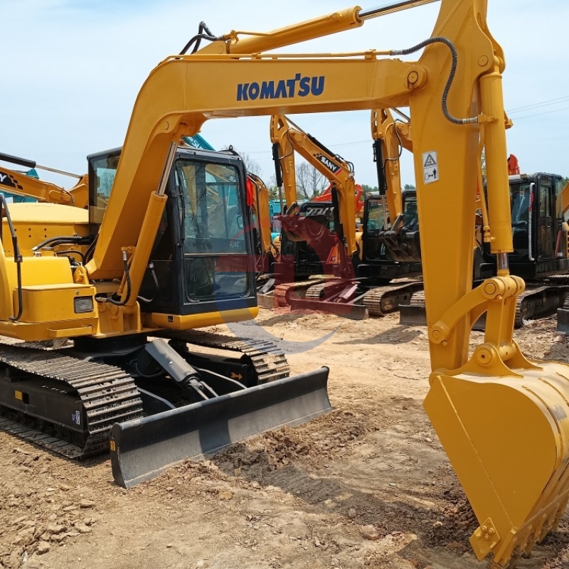 High Quality Komatsu PC70 PC70-8 Second Hand Machinery 7 Tons Hydraulic Crawler Used Komatsu Excavators