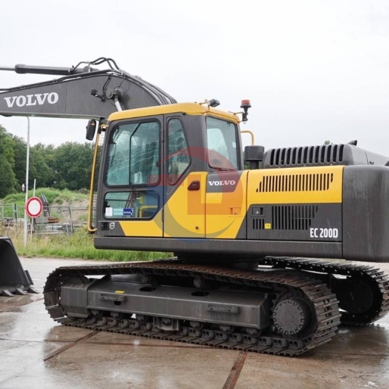 Used Volvo EC200D Excavator Earth Moving Equipment High Performance