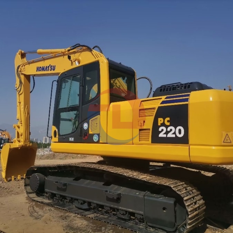 PC220-8 Used Komatsu Excavator Second Hand Earth Moving Machinery
