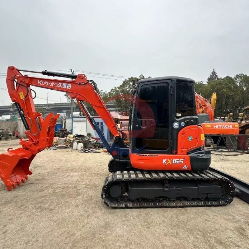 Municipal Engineering Used Kubota Excavator Kx165 Kx163 Kx155 Mini Digger