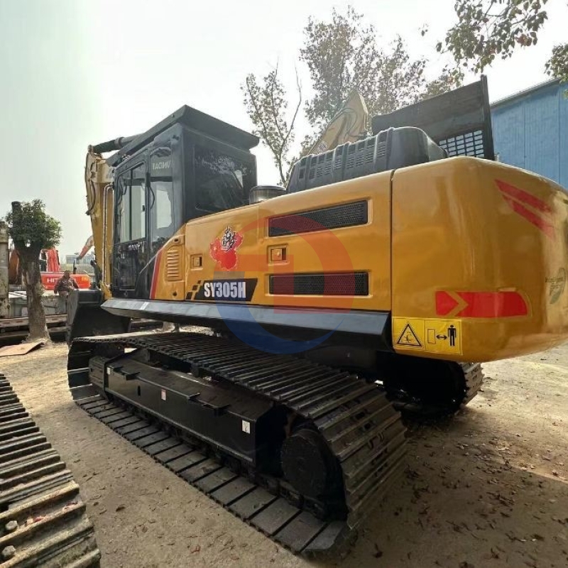 210kW Used Sany Excavator repossessed Earth Moving Equipment SY305H 30 Ton