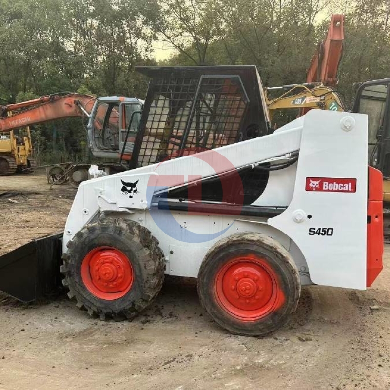 Bobcat S450 Used Bobcat Mini Track Loader Skid Steer For Road Agricultural Operations