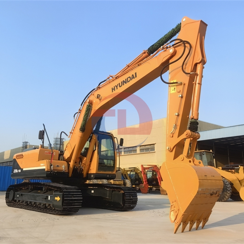 22 ton Korea Hyundai HYUNDAI 220LC-9S Construction Equipment with CE EPA certificate