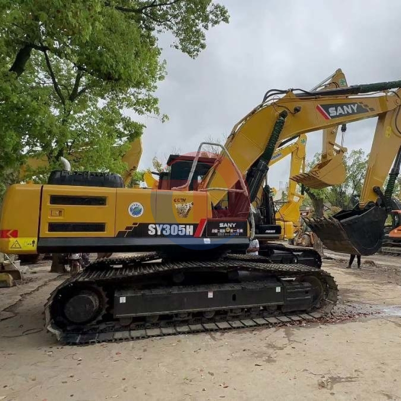 210kW Used Sany Excavator repossessed Earth Moving Equipment SY305H 30 Ton