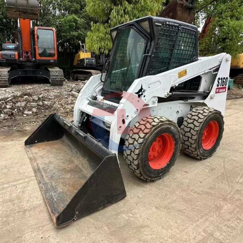 Bobcat S160 Earth Moving Used Bobcat Skid Steer Loader Machinery Second Hand