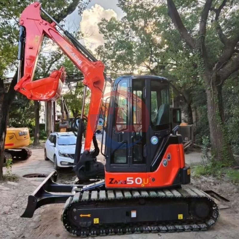 5 ton Used Hitachi Excavator ZX50U Old Mini Hydraulic Crawler Yanmar 4TNV88 Engine