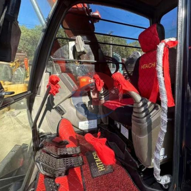 7 Tons ZX75US Used Hitachi Excavator Second Hand Mini Digger