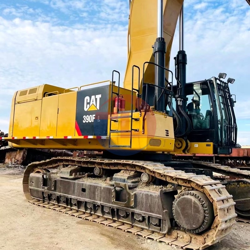 Used Heavy Caterpillar Construction Mining Rock Machinery 390F Digger Excavator