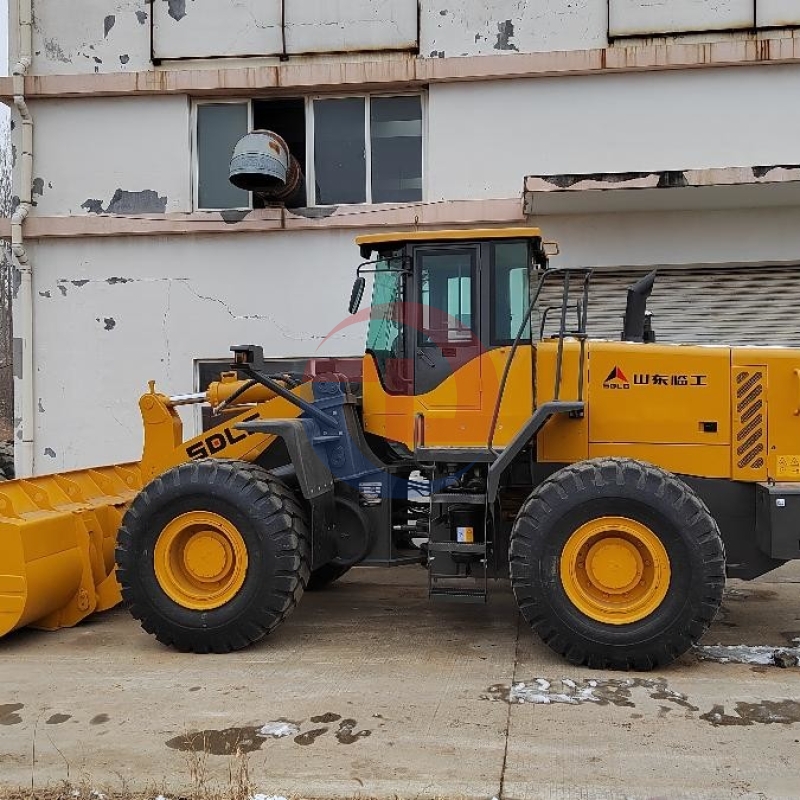 6 Ton Second Hand Wheel Loader Front End SDLG LG956L