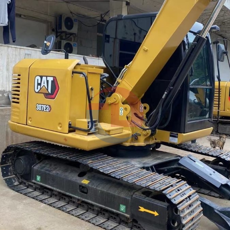 307E2 Mini Used CAT Excavator Old Hydraulic Crawler Engineering Equipment