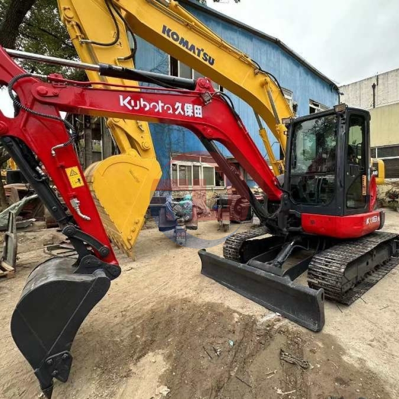 35.5KW Old Used Crawler Excavator Mini Kubota Kx163 6 Ton Digger