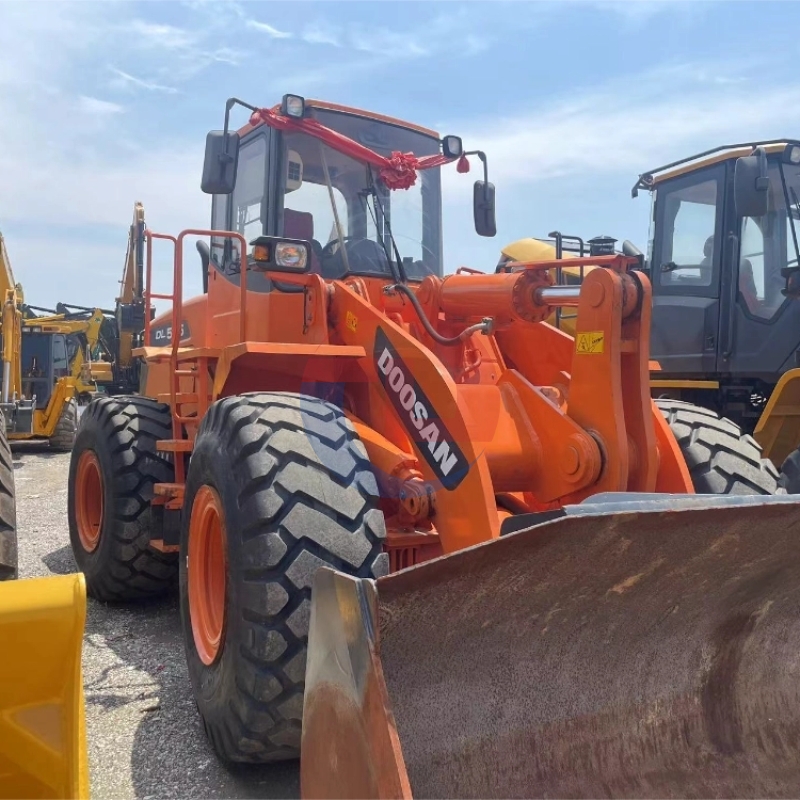 Original Used Loader Doosan Construction Machine Second Hand Excavator Doosan Dl505