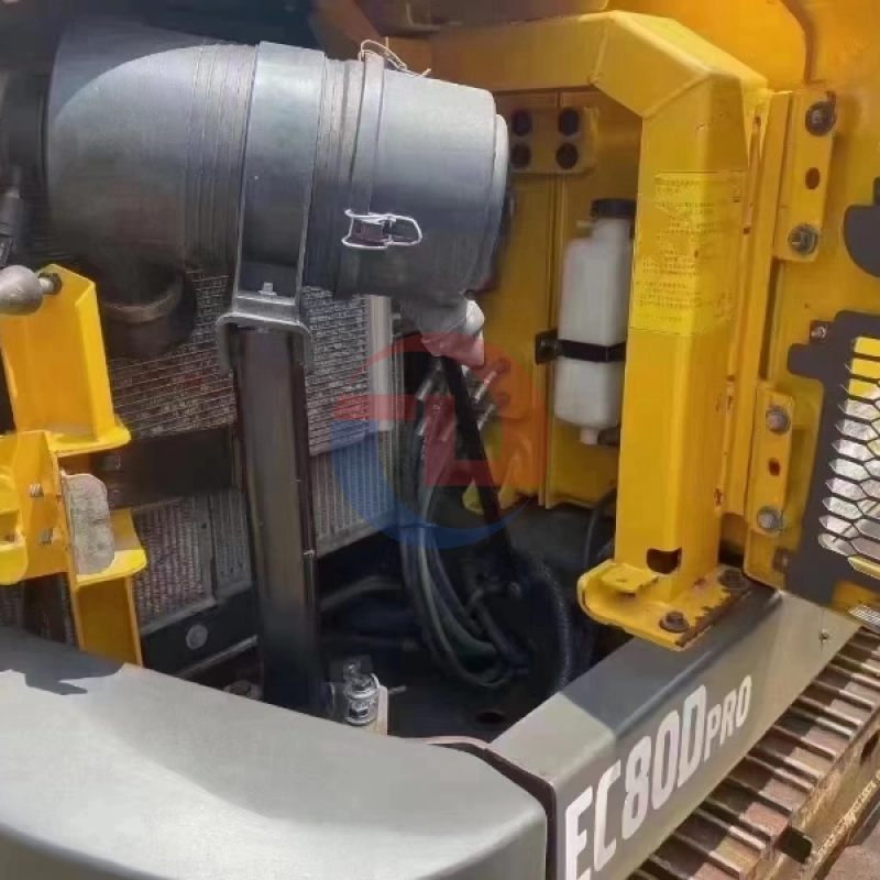 Used volvo Excavator E80Blc EC80 EC80B EC80D 8Ton Large Size Second Hand Construction Equipment