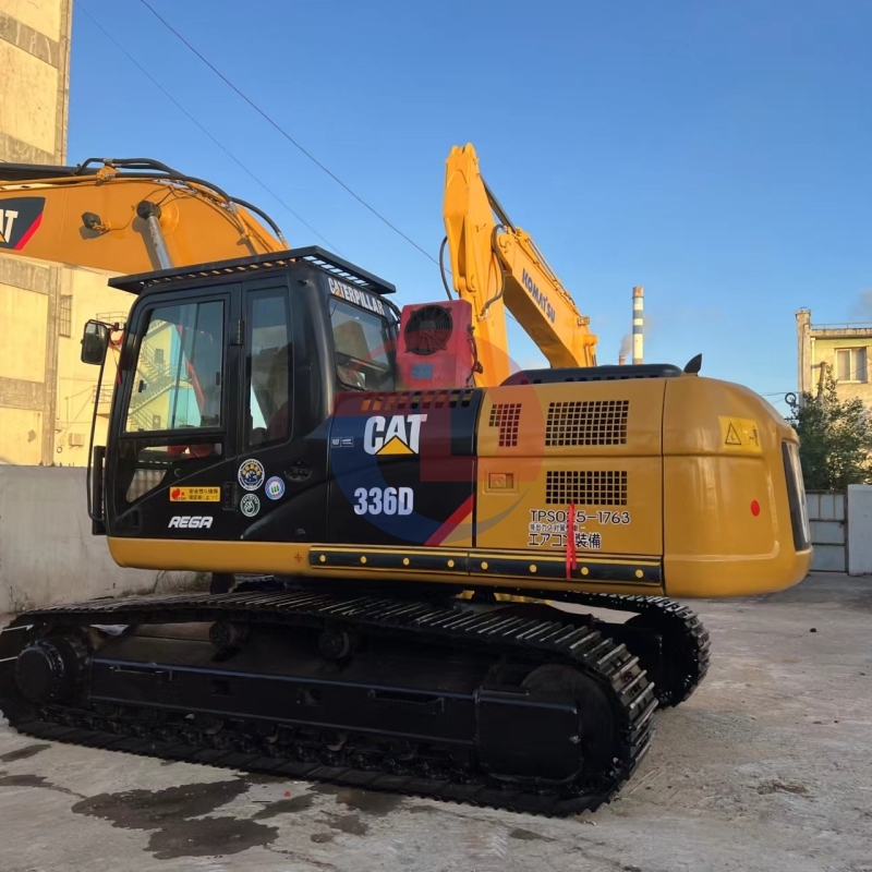 Chinese Cheap 36 Ton Used CAT 336D2 Machinery Price Crawler Excavators-for-sale