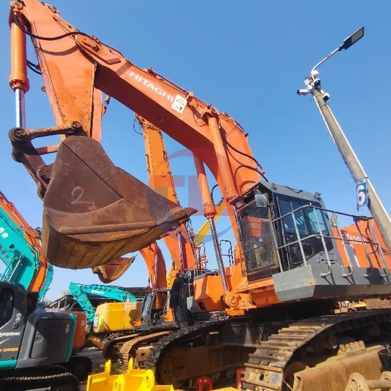 Japan Hitachi Ex1200 Second Hand Excavator Machine 120T