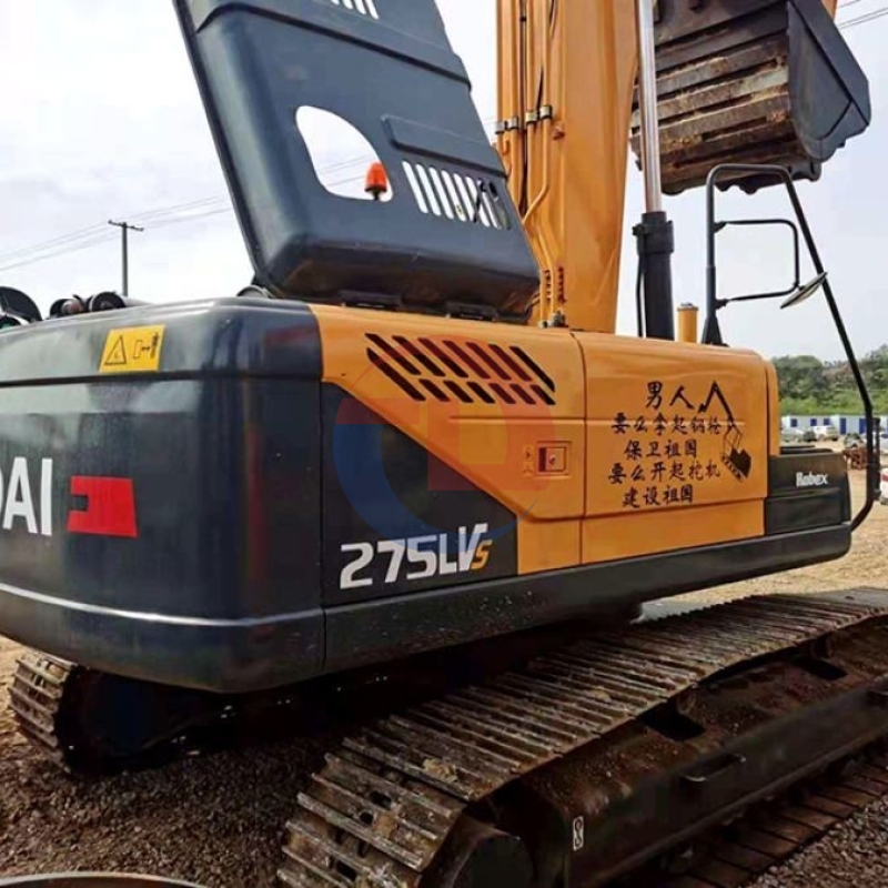 Original Hydraulic Used Hyundai Excavator R275vs Cummins Engine