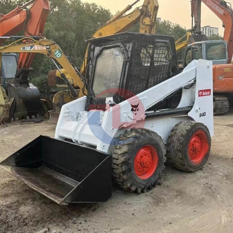 Bobcat S450 Used Bobcat Mini Track Loader Skid Steer For Road Agricultural Operations