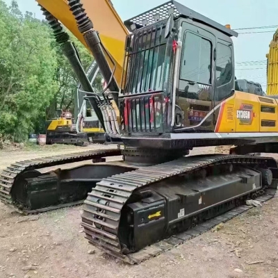 Bucket Rod Digging Force 180kN SANY 365H Used Crawler Excavator Engine Cooled to 50℃ in Desert Test