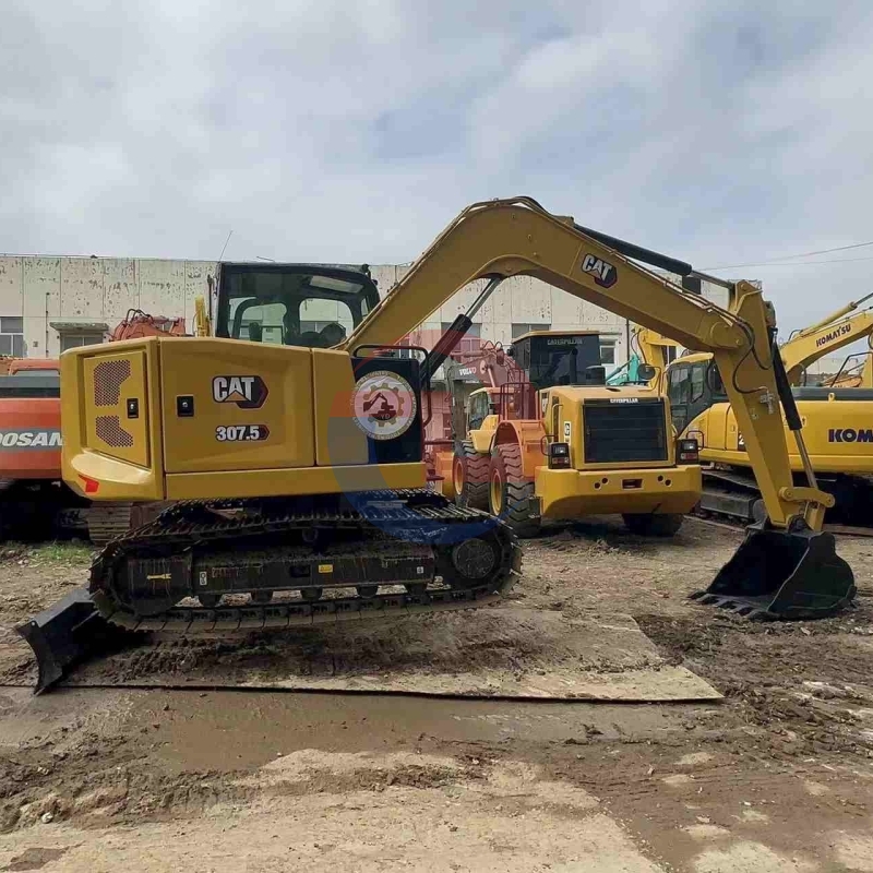 Compact Mini 2021 Used CAT Excavator Caterpillar 307.5 For Construction