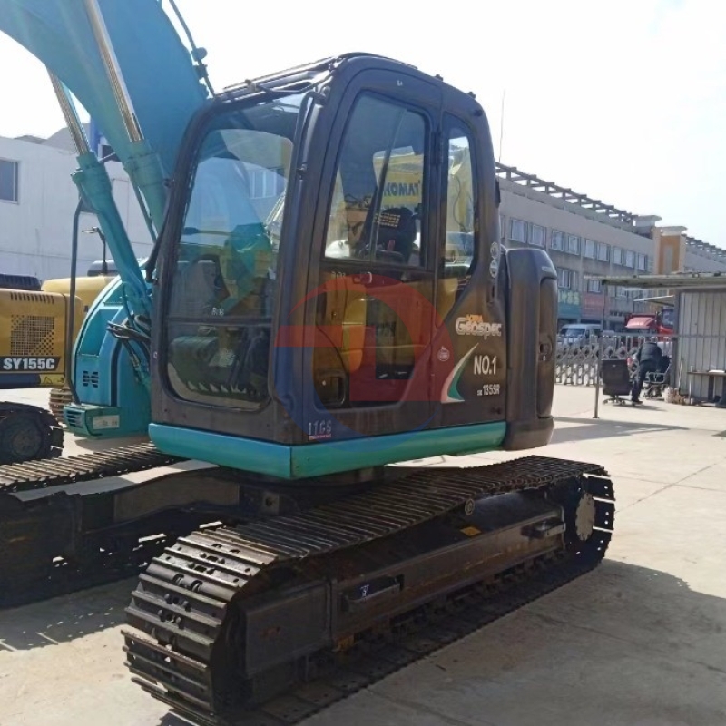 2000KW Large Turbocharged Used Kobelco Excavator SK135SR Crawler 13 Ton