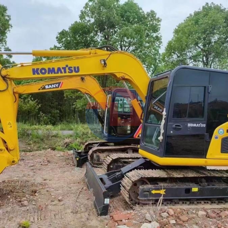 6T Used Small Excavator Komatsu PC70 Second Hand Micro Digger