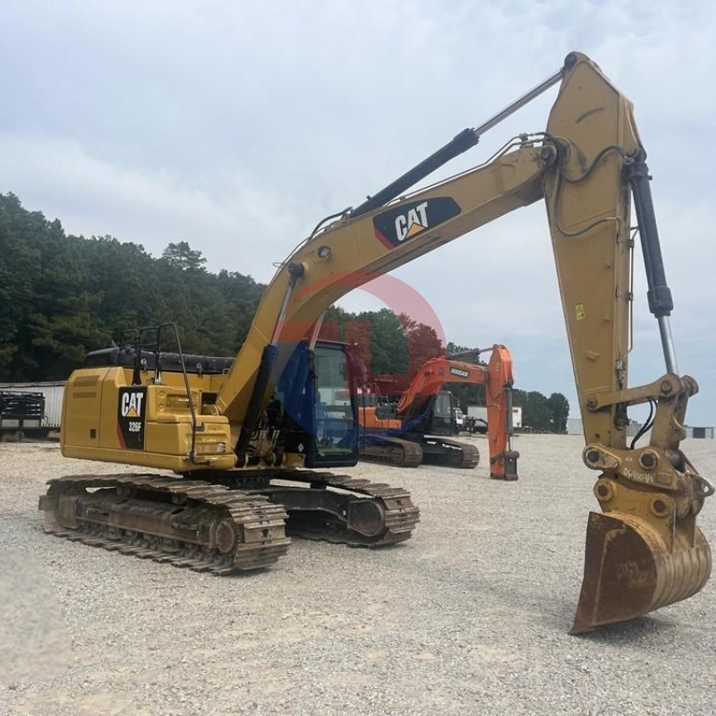 Used Cat Excavators for Sale Cat 326FL Original Hydraulic Construction Equipment Excavator Digger