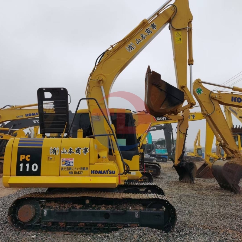 Hot Sale Mini excavator Komatsu PC110 Used Excavator 95 new Japan Original 11Ton komatsu Excavator