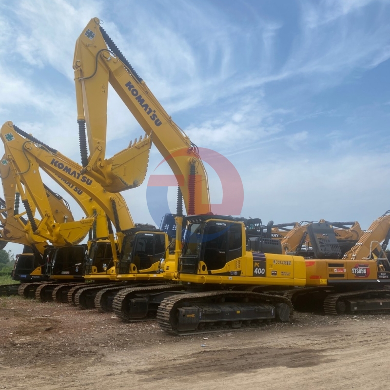 Original Earth Moving Machinery Komatsu PC400-8R Hydraulic Crawler 40T Komatsu PC400-8R Used Constrcuction Machinery