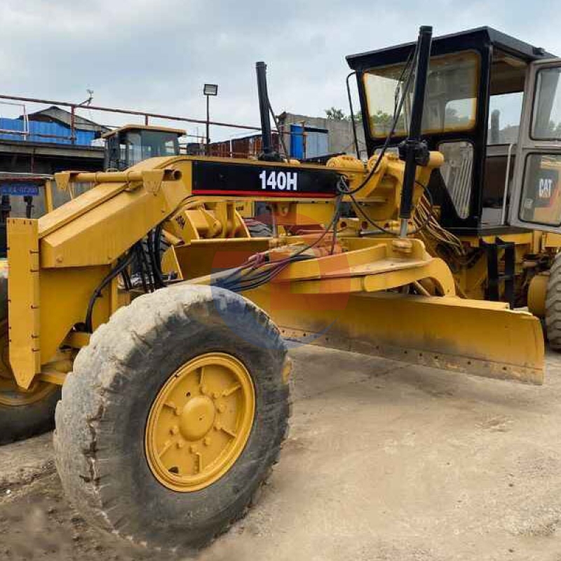 Used CAT 140G 140H 140K 120H Motor Second Hand Road Grader With Ripper for Sale